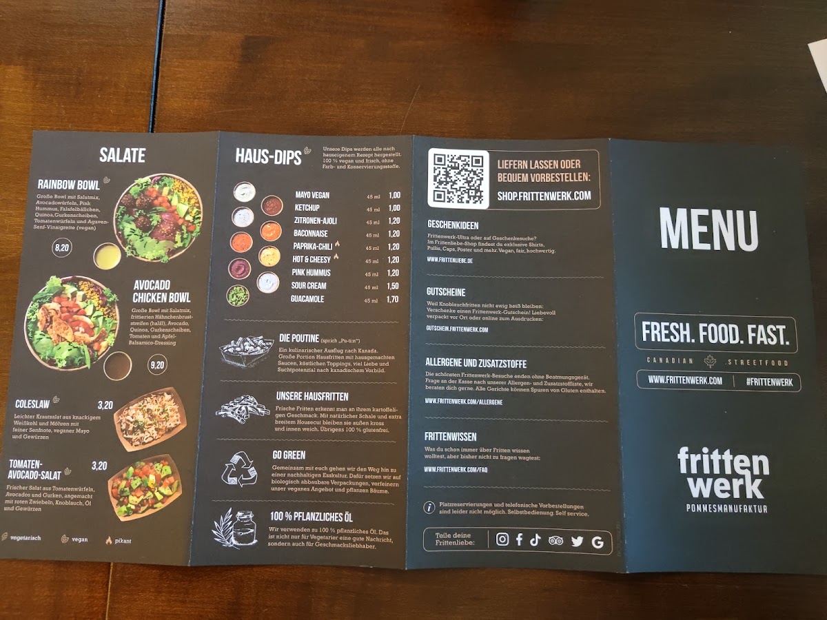 Menu Frittenwerk Leipzig Hbf-2