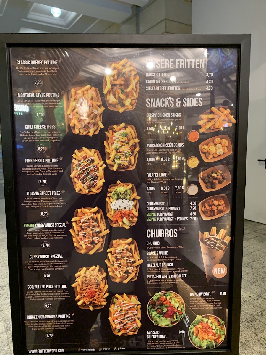 Menu Frittenwerk Leipzig Hbf-3