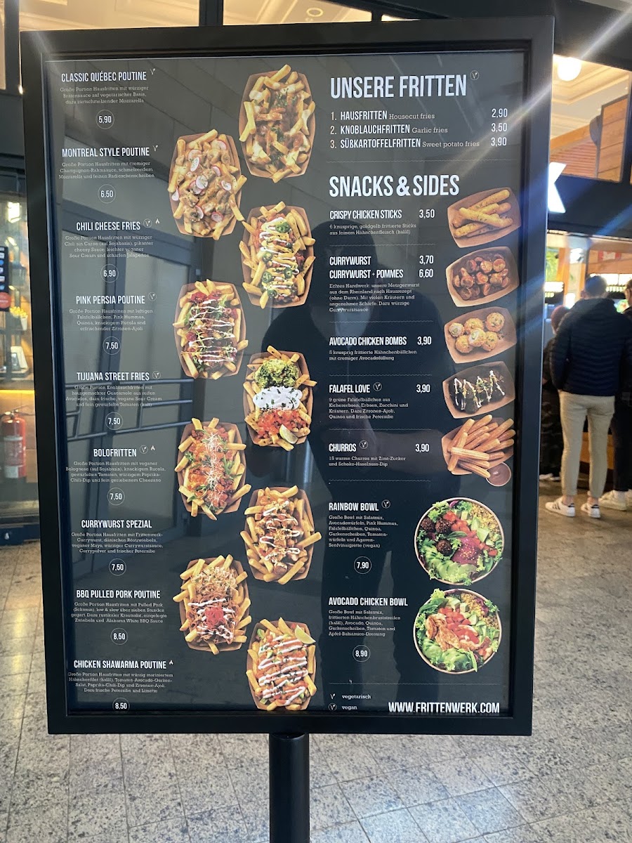 Menu Frittenwerk Leipzig Hbf-7
